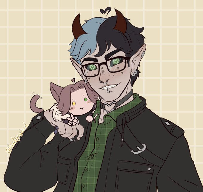 Flat colour Bust Up Flat colour Bust Up